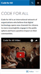 Mobile Screenshot of codeforall.org