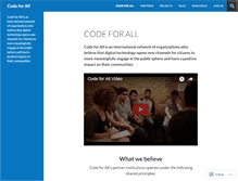 Tablet Screenshot of codeforall.org